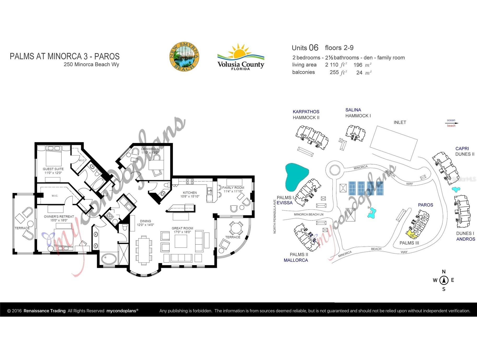 250 Minorca Beach Way #406 New Smyrna Beach FL 32169 - ATLANTIC OCEAN & ICW NS1087502 image43