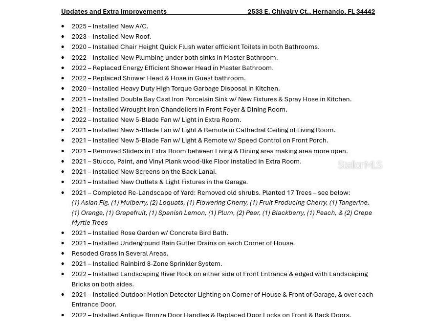 2533 E Chivalry Court Hernando FL 34442 G5104262 image84