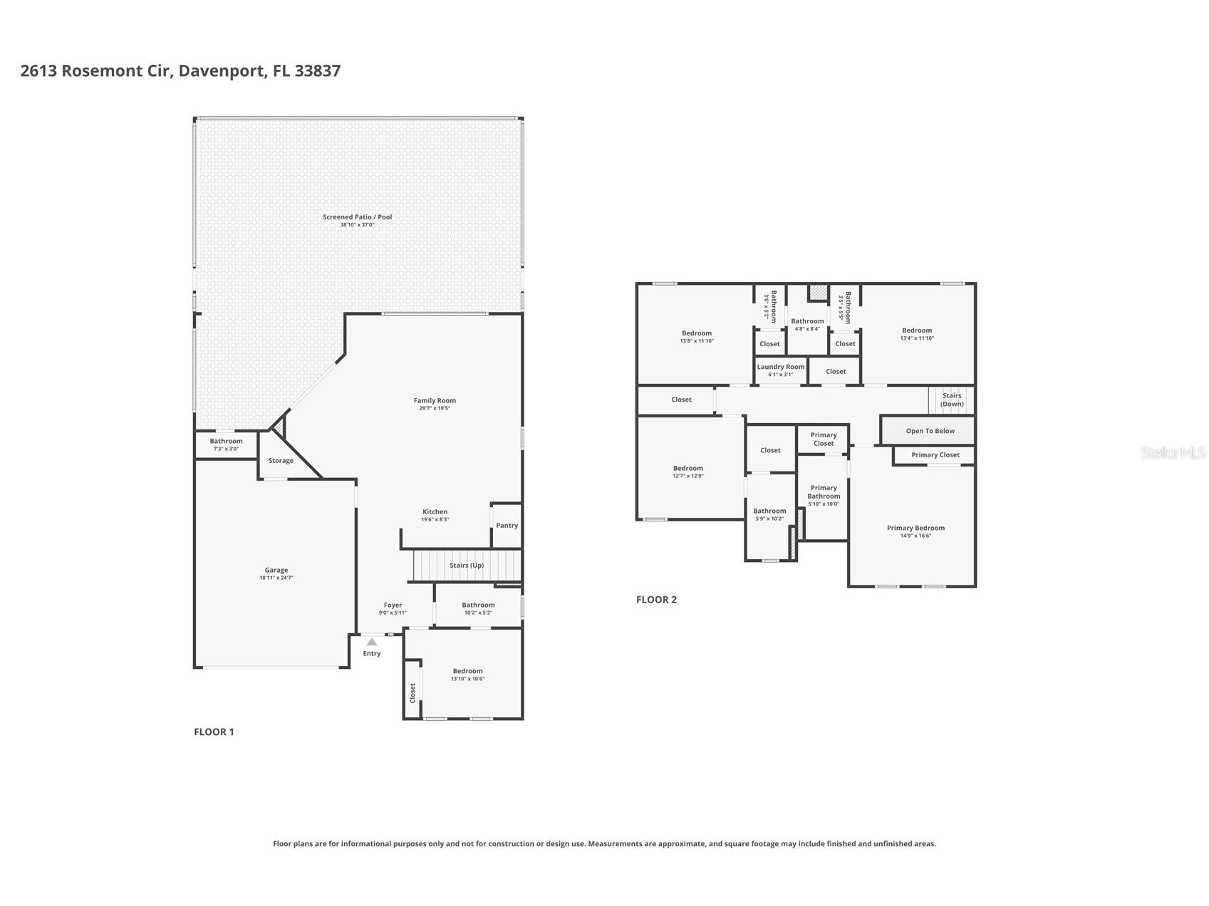2613 Rosemont Circle Davenport FL 33837 O6399244 image52