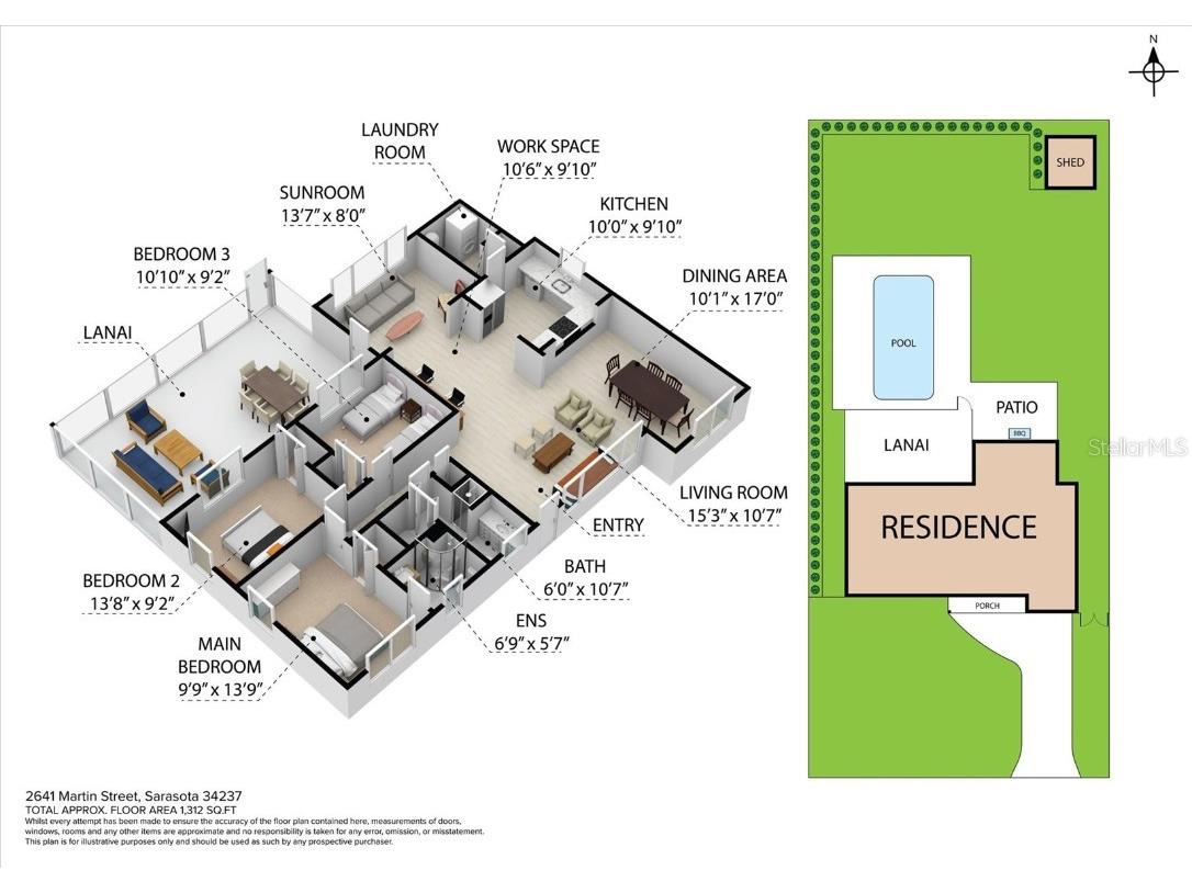 2641 Martin Street Sarasota FL 34237 A4587848 image6