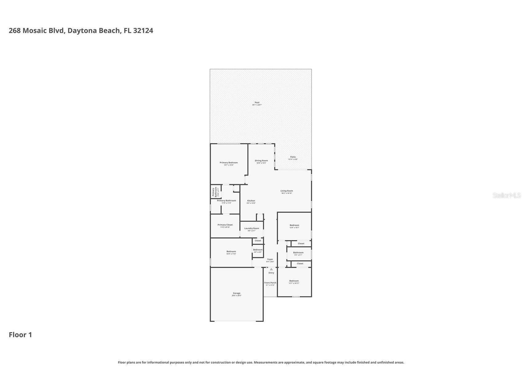 268 Mosaic Boulevard Daytona Beach FL 32124 FC319275 image44
