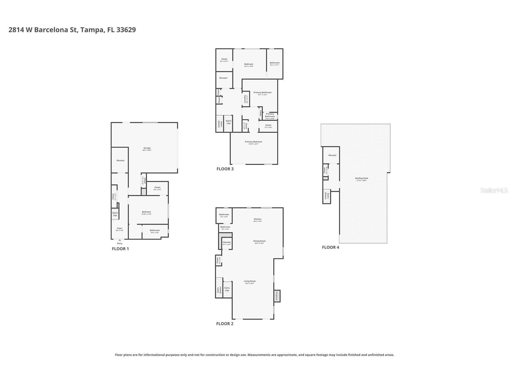 2814 W Barcelona Street Tampa FL 33629 - TAMPA BAY TB8527300 image63