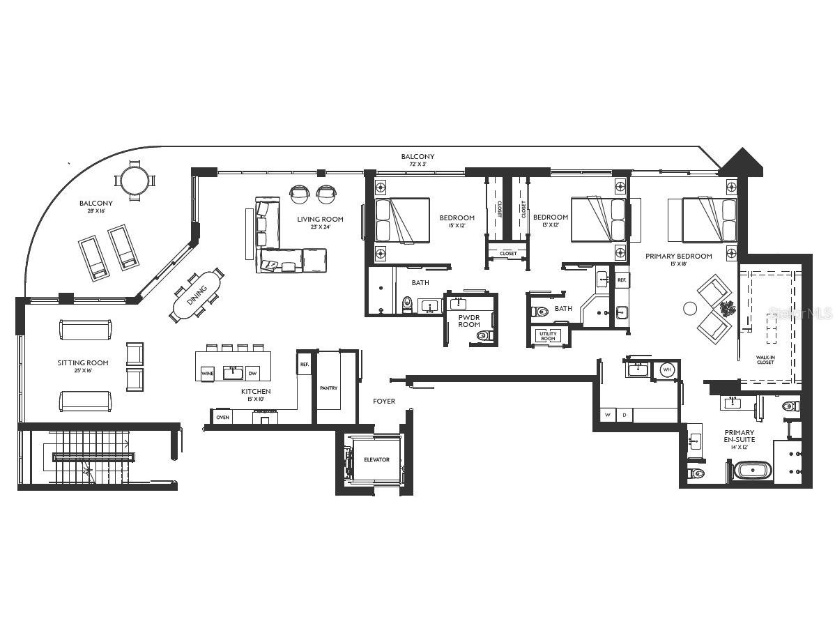 290 Cocoanut Avenue #601 Sarasota FL 34236 - SARASOTA BAY A4655024 image5