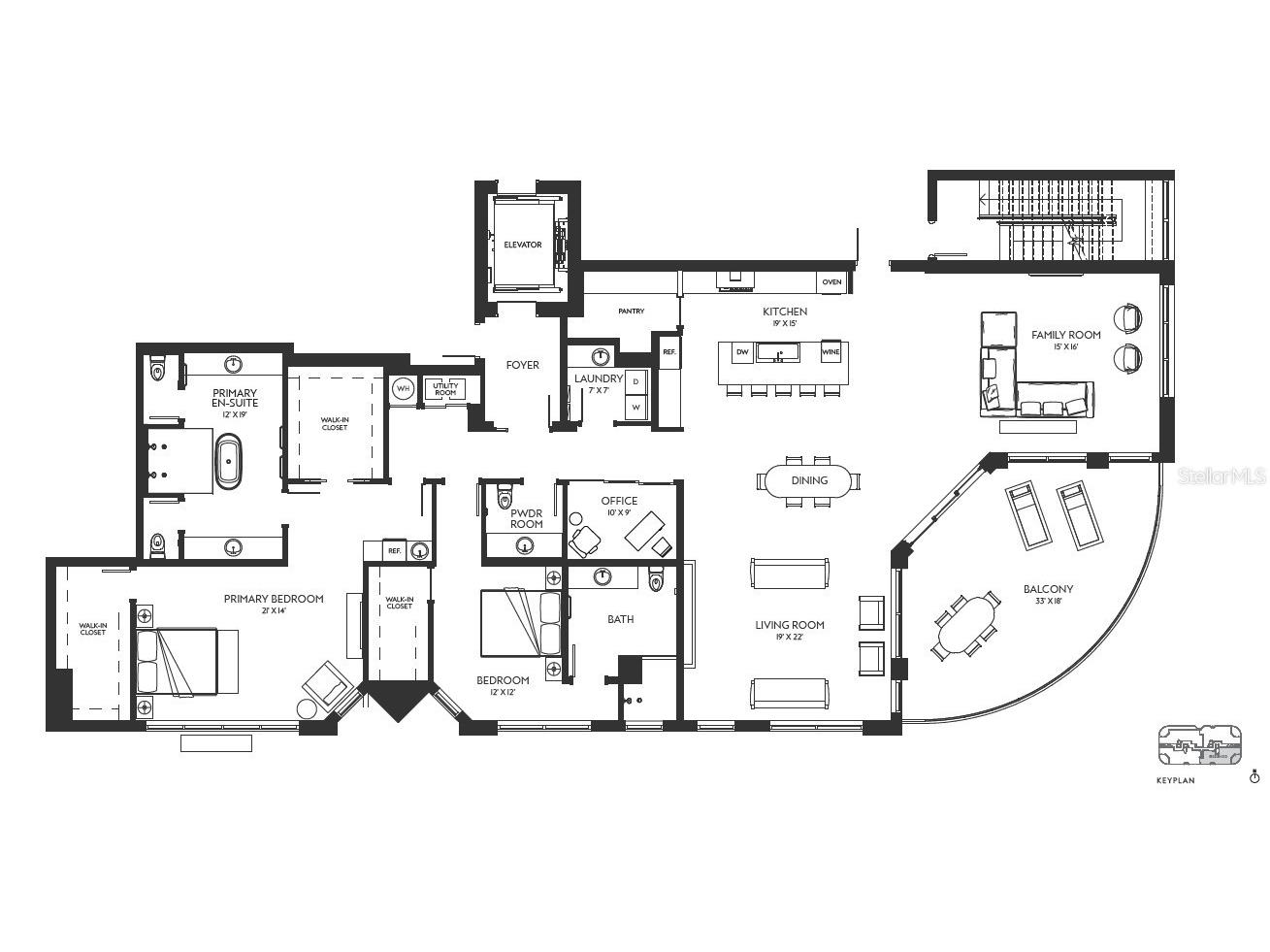 290 Cocoanut Avenue #604 Sarasota FL 34236 - SARASOTA BAY A4671705 image5