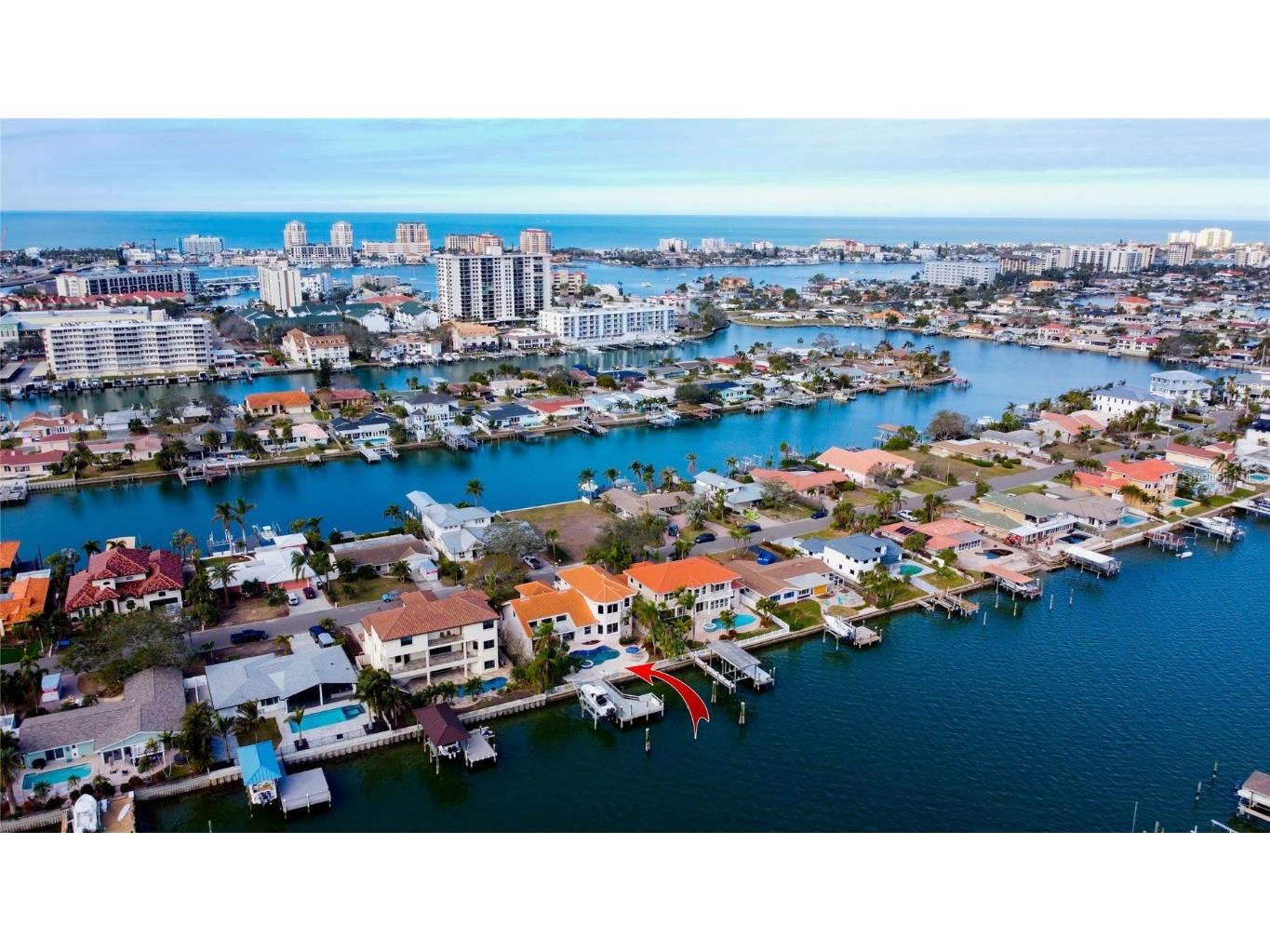 301 Midway Island Clearwater Beach FL 33767 - CANAL WITH INTRACOASTAL VIEWS TB8430210 image2