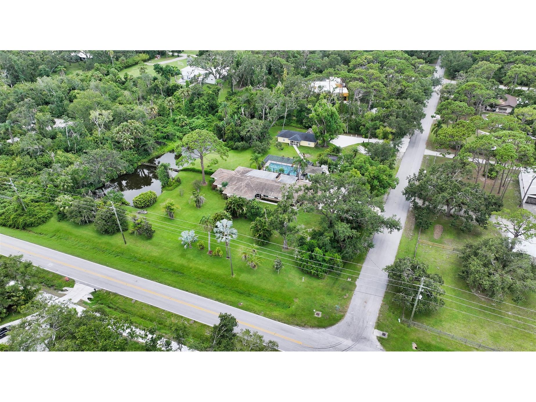 3012 Desoto Road Sarasota FL 34234 - POND LOCATED ON THE PROPERTY A4678237 image3