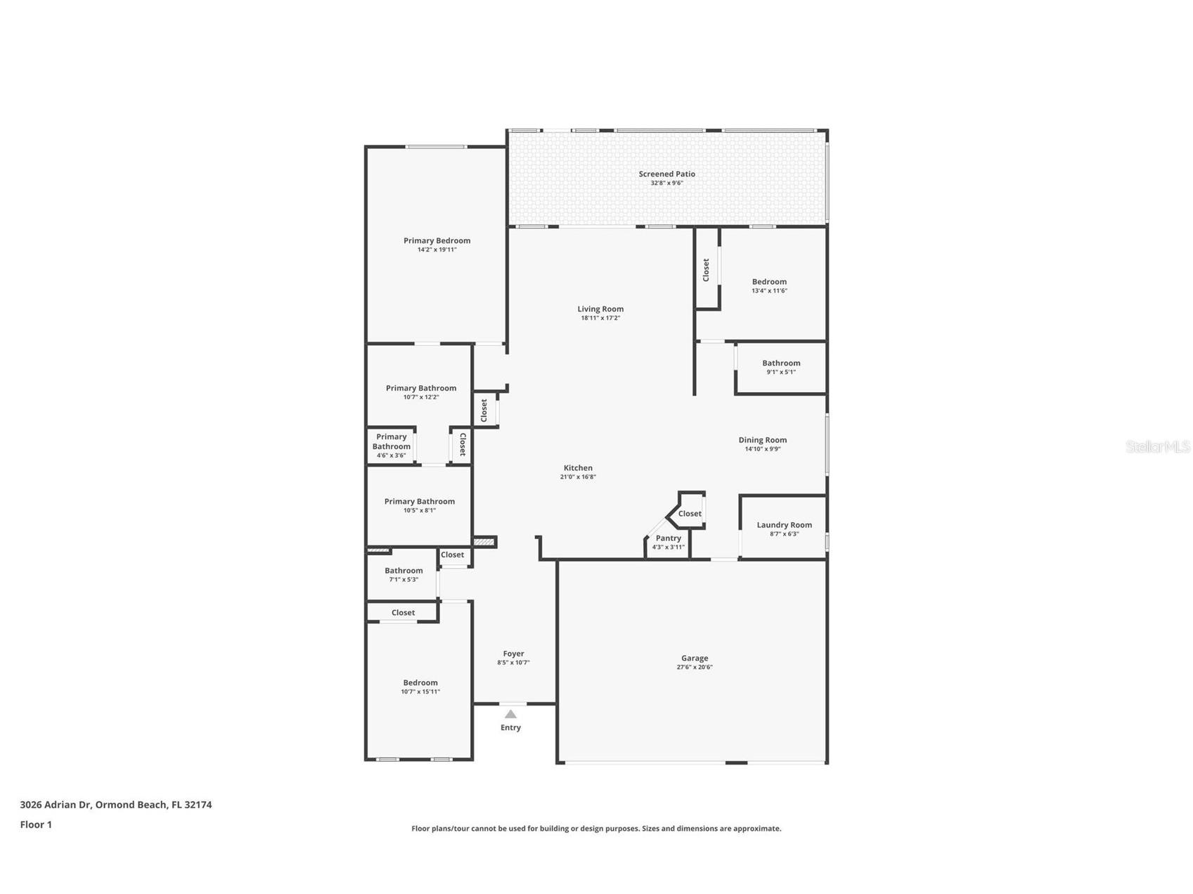 3026 Adrian Drive Ormond Beach FL 32174 FC312375 image60