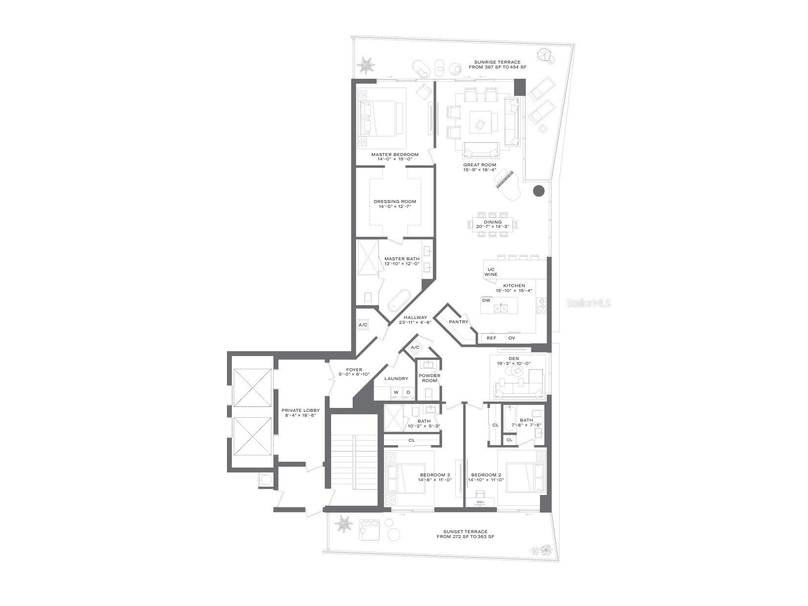 3101 Bayshore Boulevard #1804 Tampa FL 33629 - HILLSBOROUGH BAY TB8478752 image100