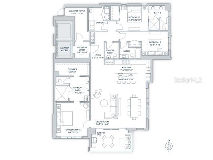 325 Golden Gate Point #601 Sarasota FL 34236 - SARASOTA BAY A4673907 image21