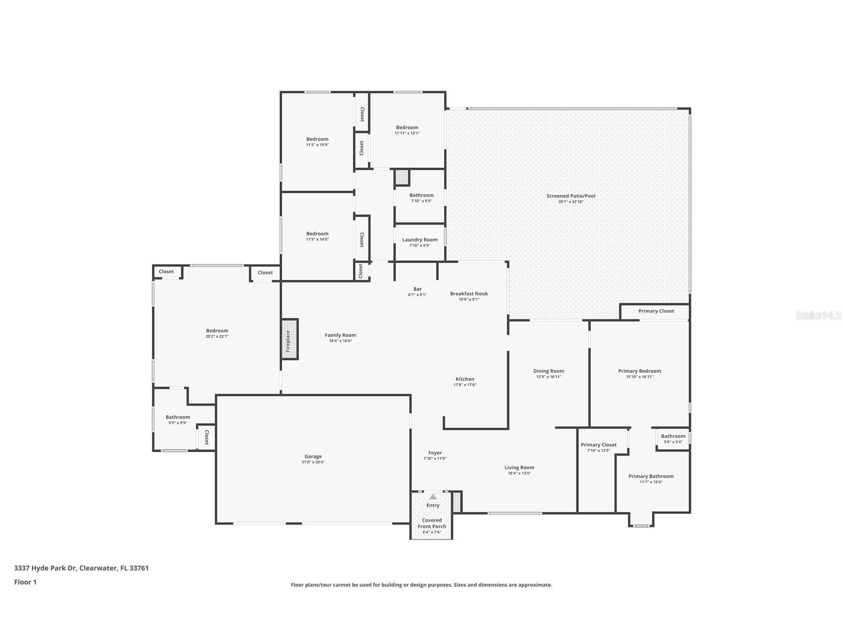 3337 Hyde Park Drive Clearwater FL 33761 TB8502388 image6