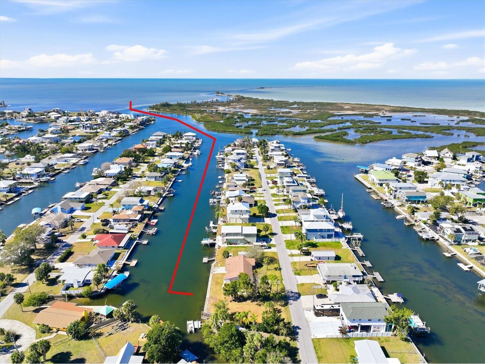 3396 Mangrove Drive Hernando Beach FL 34607 - GULF VIEWS & DIRECT ACCESS W7882084 image22