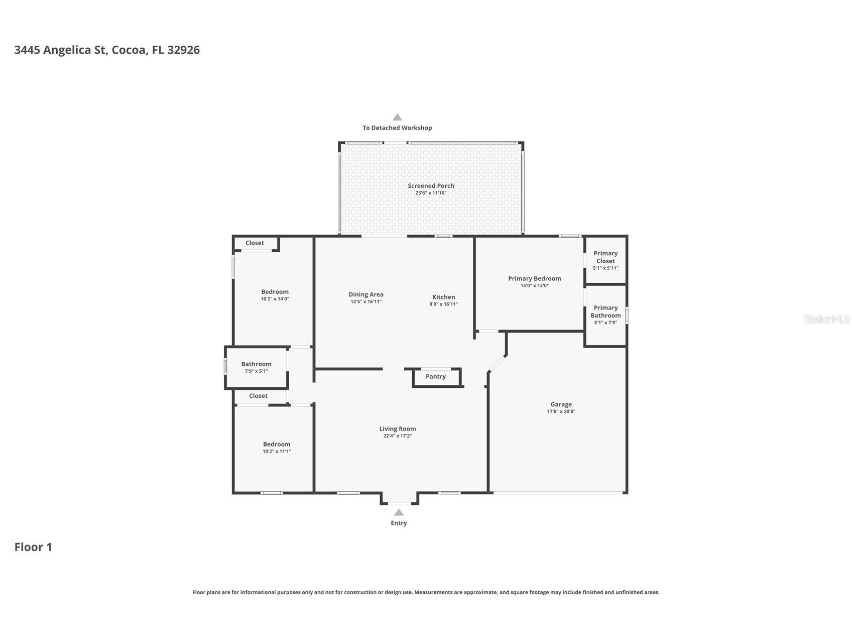 3445 Angelica Street Cocoa FL 32926 V4948520 image29