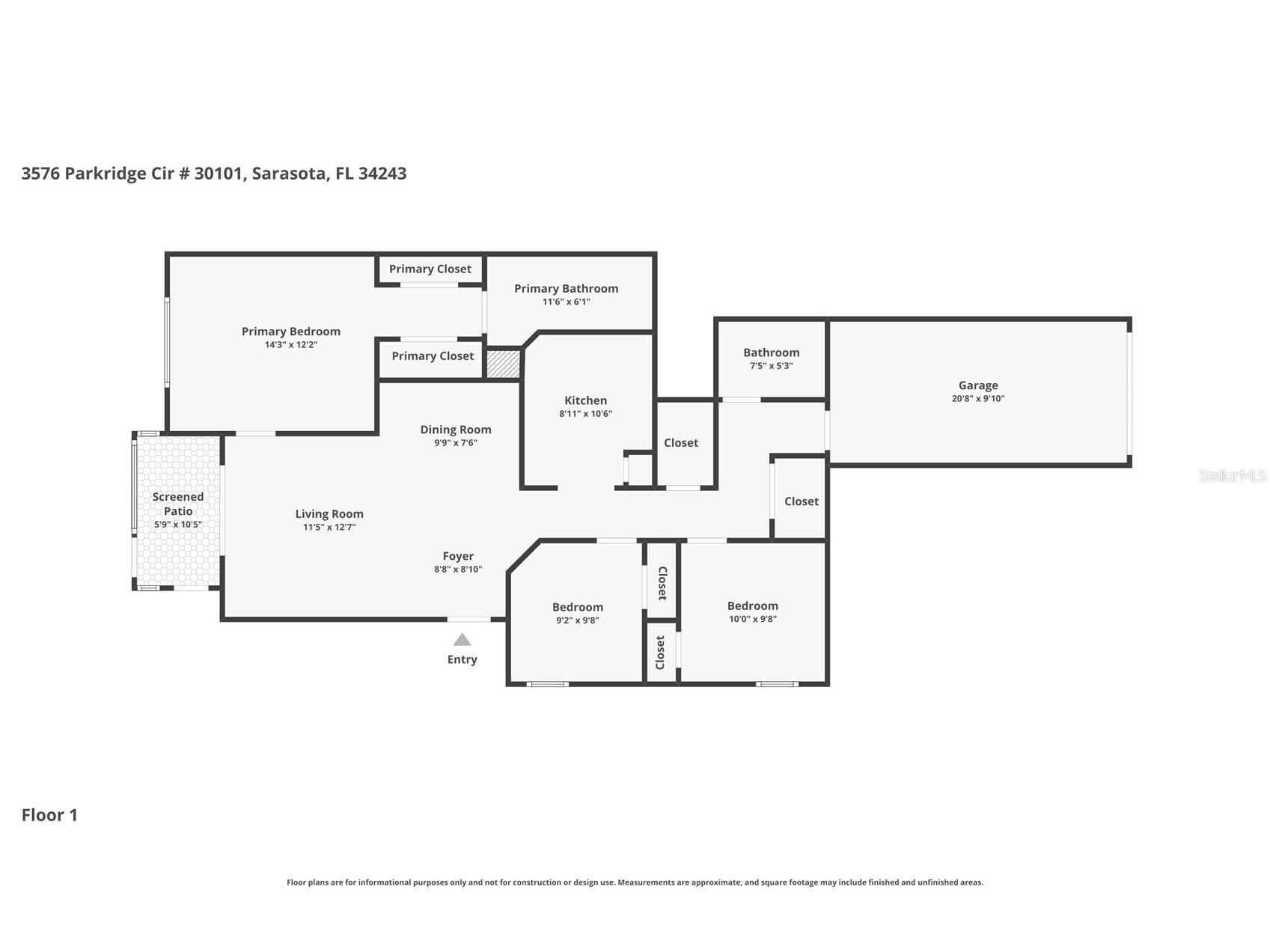 3576 Parkridge Circle #30-101 Sarasota FL 34243 A4696817 image38