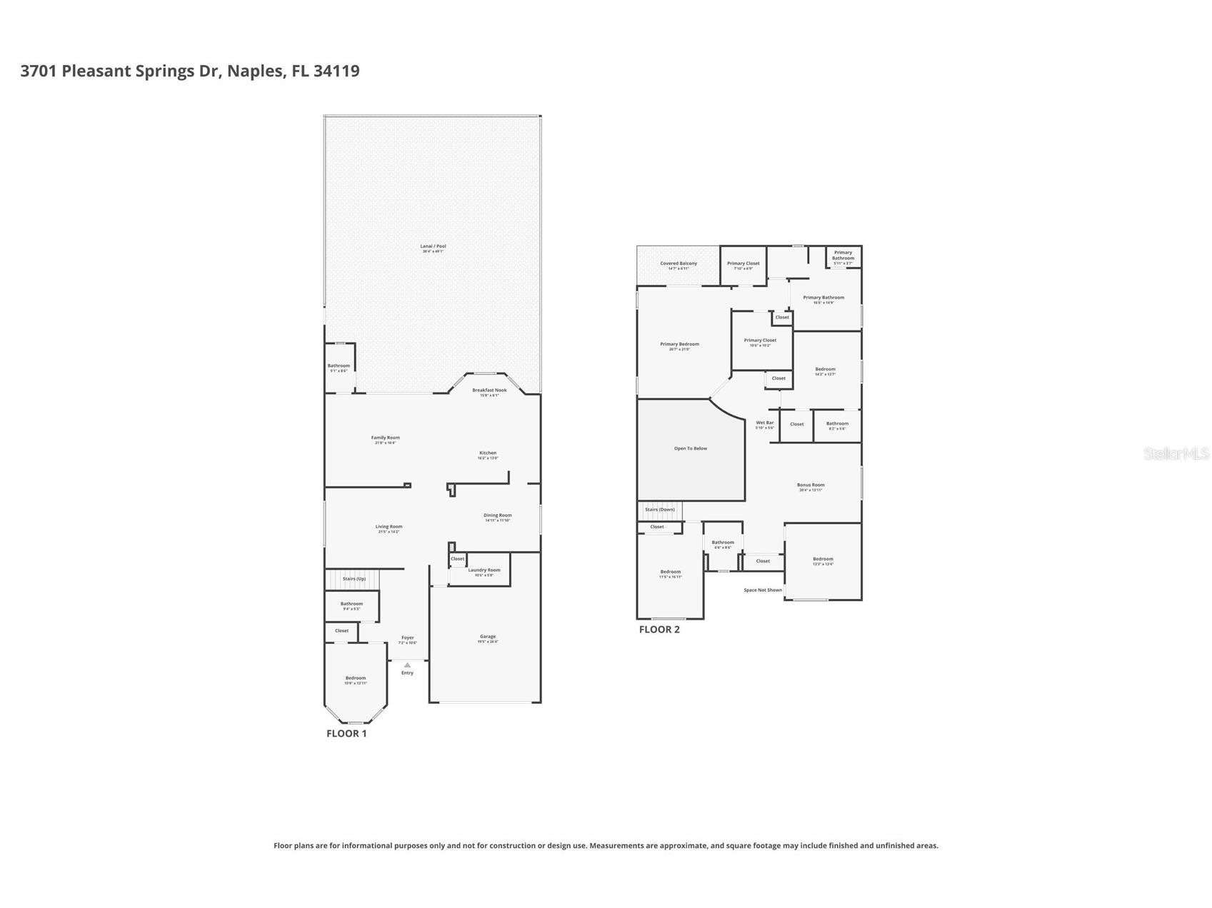 3701 Pleasant Springs Drive Naples FL 34119 C7526255 image88