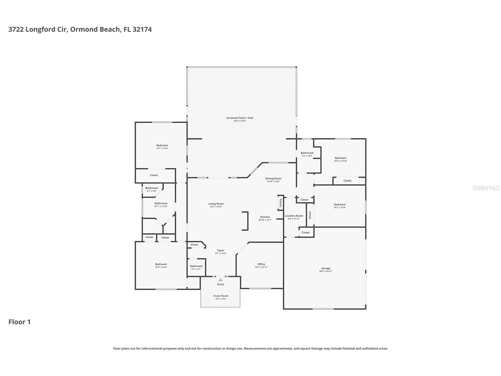 3722 Longford Circle Ormond Beach FL 32174 V4948705 image54
