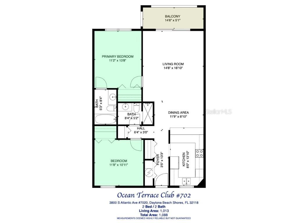 3800 S Atlantic Avenue #702 Daytona Beach Shores FL 32118 - ATLANTIC OCEAN AND HALIFAX RIV NS1084624 image22