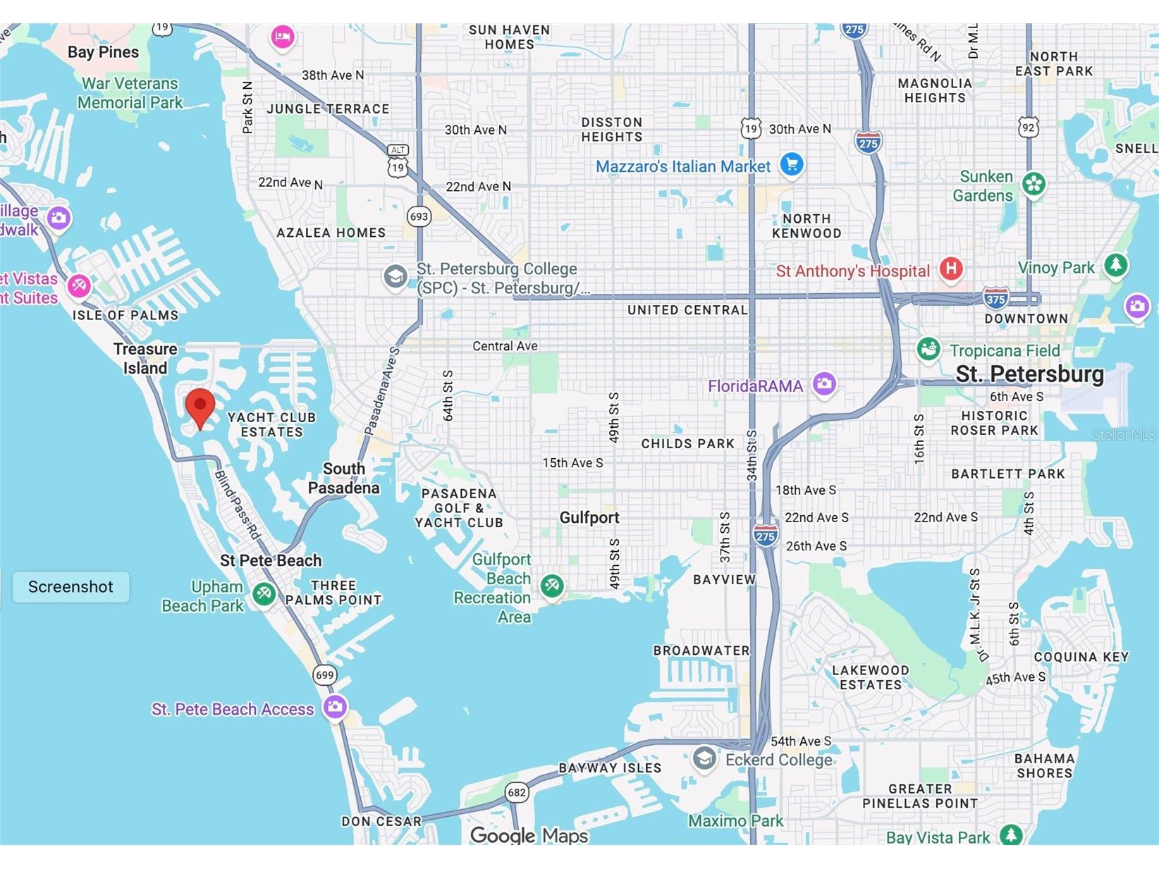 4 Bellevue Drive Treasure Island FL 33706 - DEVIL'S ELBOW TB8508743 image25