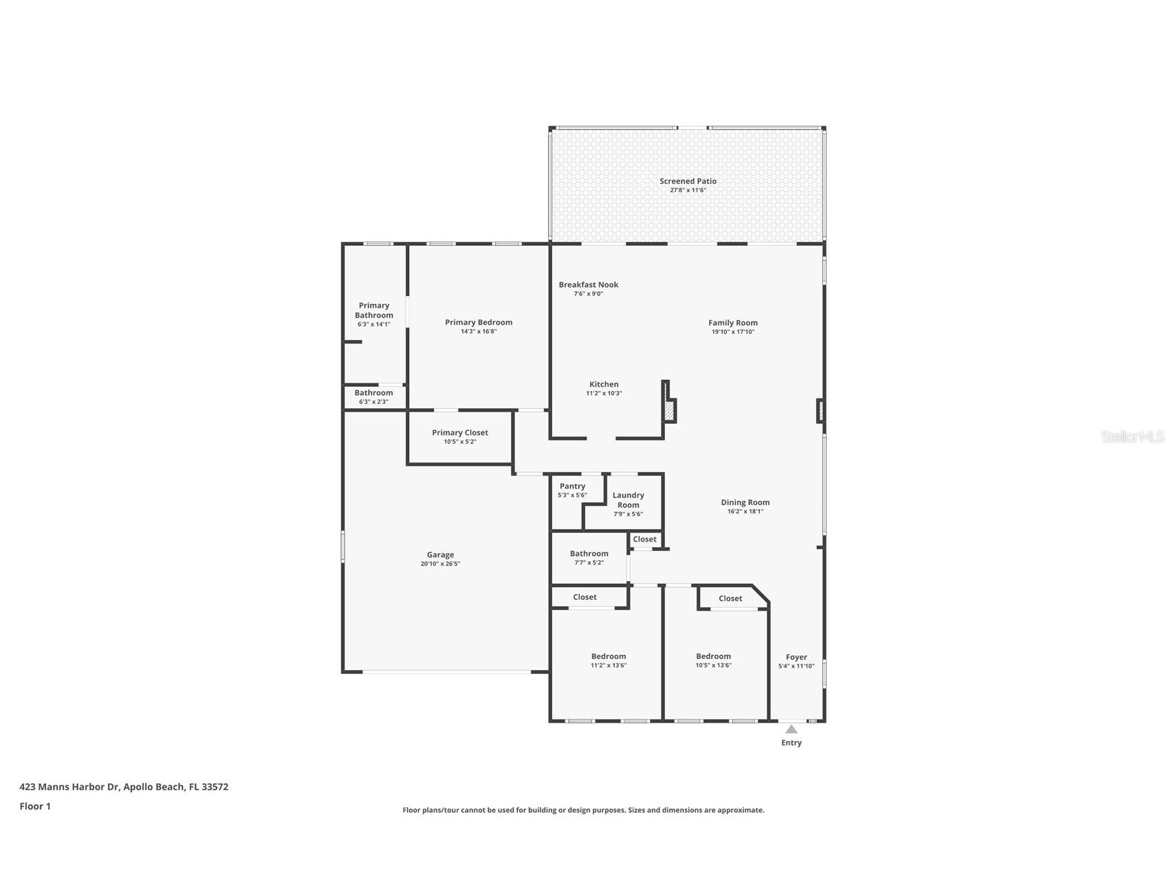 423 Manns Harbor Drive Apollo Beach FL 33572 - INTRACOASTAL WATERWAY TB8478472 image34