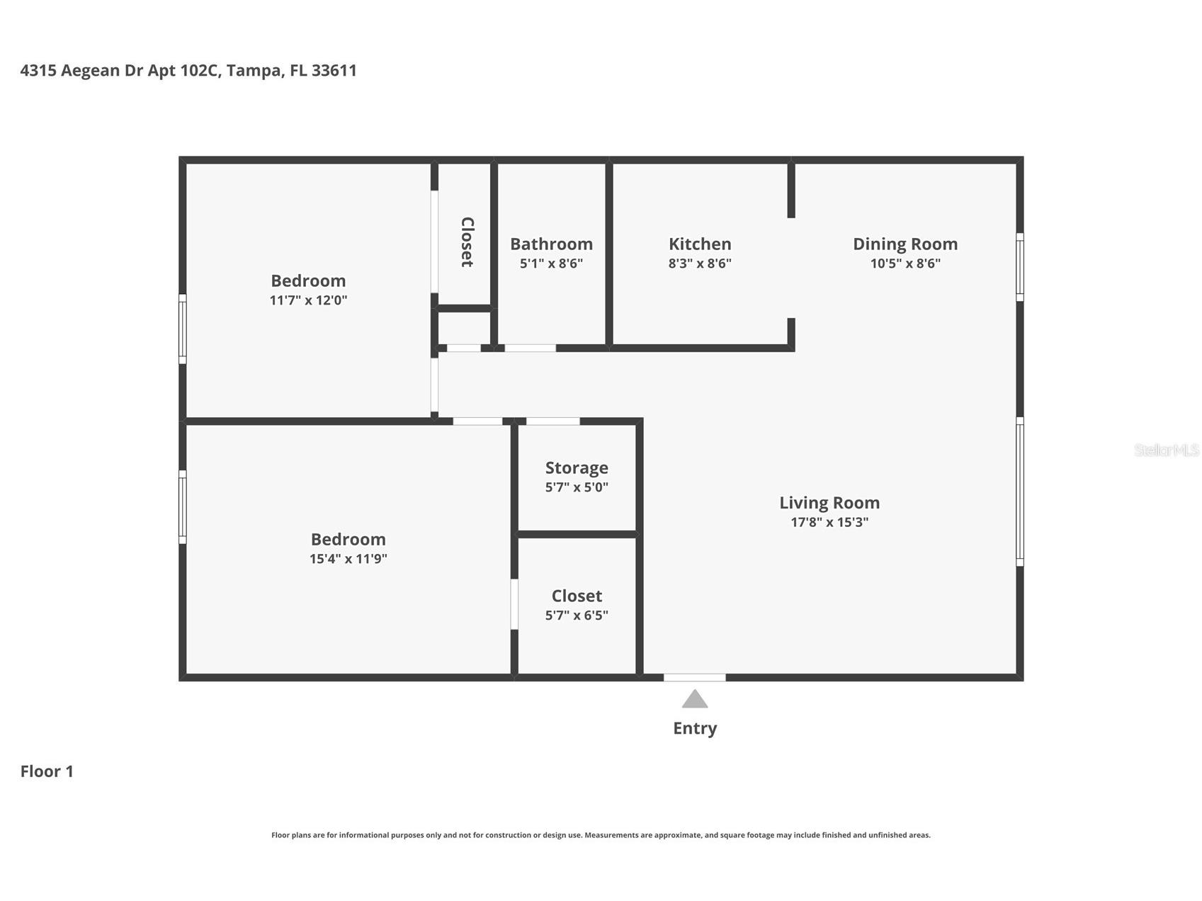 4315 Aegean Drive #102 C Tampa FL 33611 TB8508048 image25