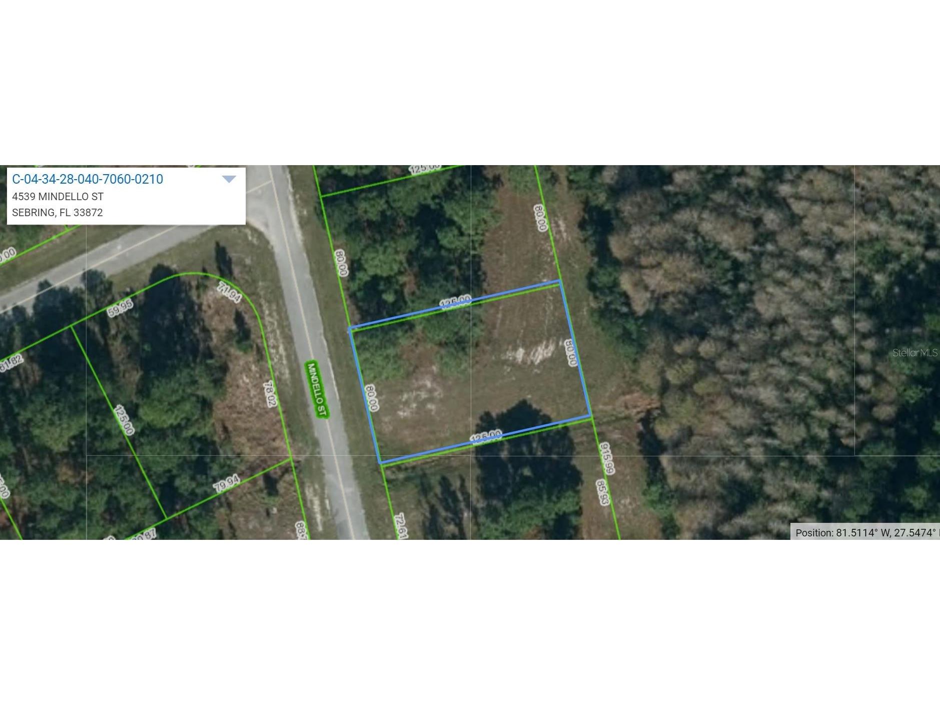 4539 Mindello Street Sebring FL 33872 C7466289 image1