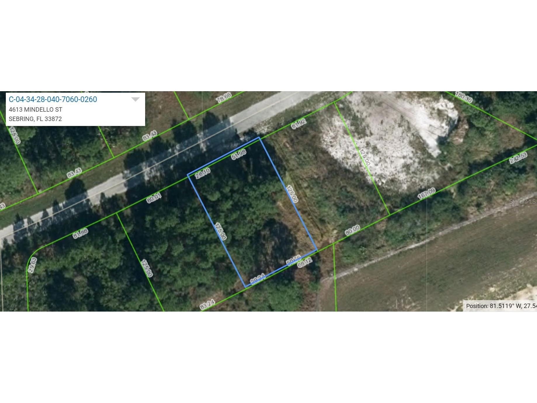 4613 Mindello Street Sebring FL 33872 C7466298 image1