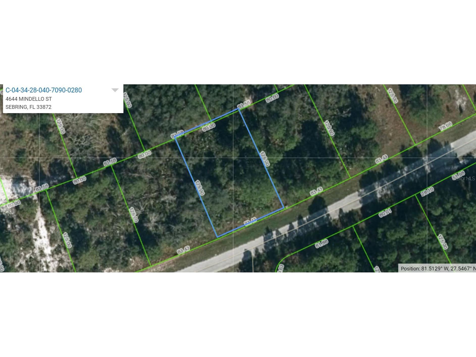 4644 Mindello Street Sebring FL 33872 C7466287 image1