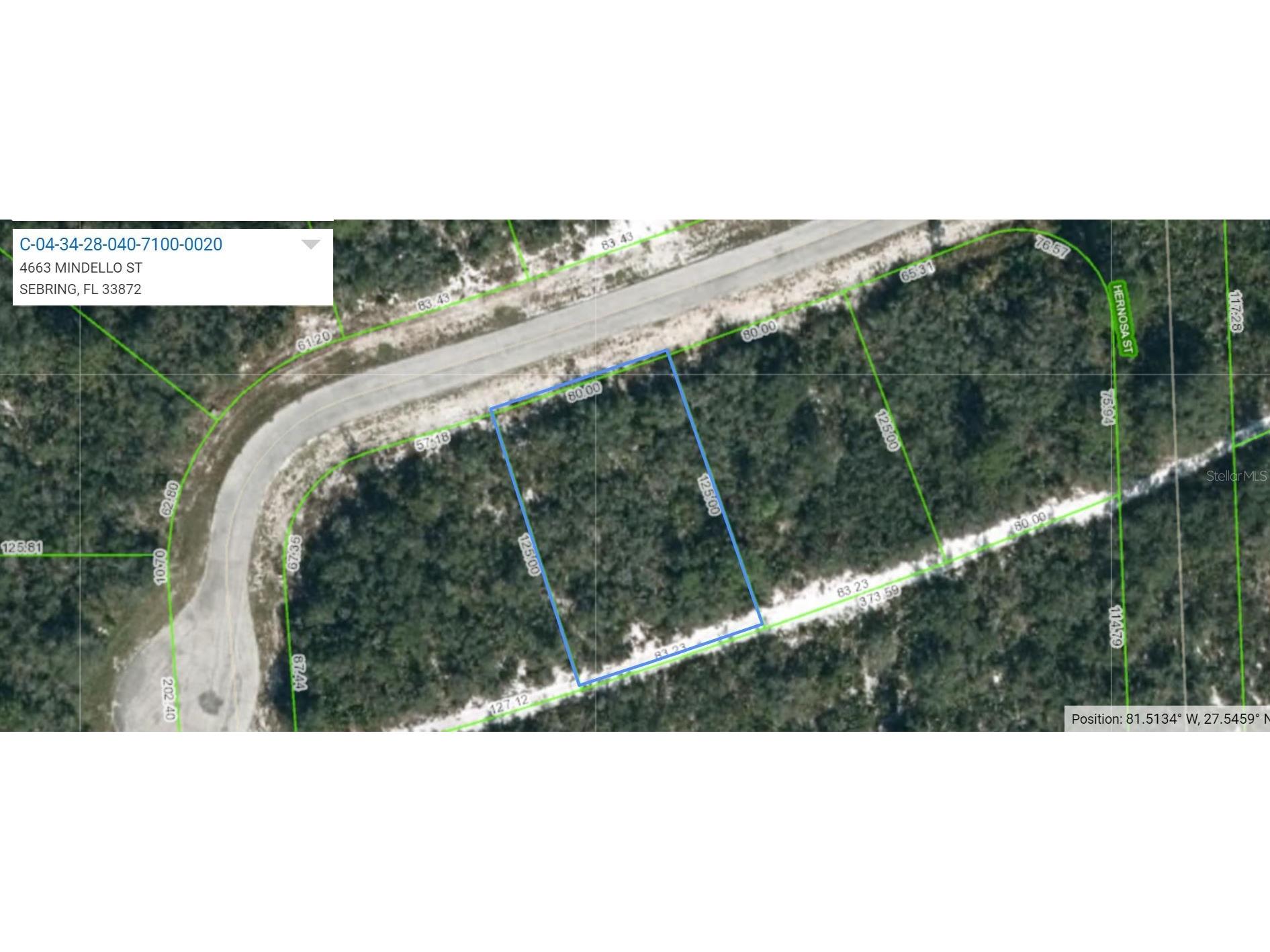 4663 Mindello Street Sebring FL 33872 C7466274 image1