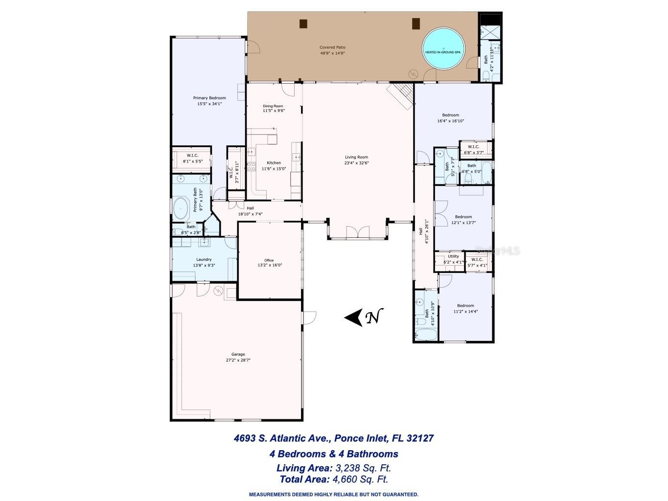 4693 S Atlantic Avenue Port Orange FL 32127 - ATLANTIC OCEAN NS1087288 image19