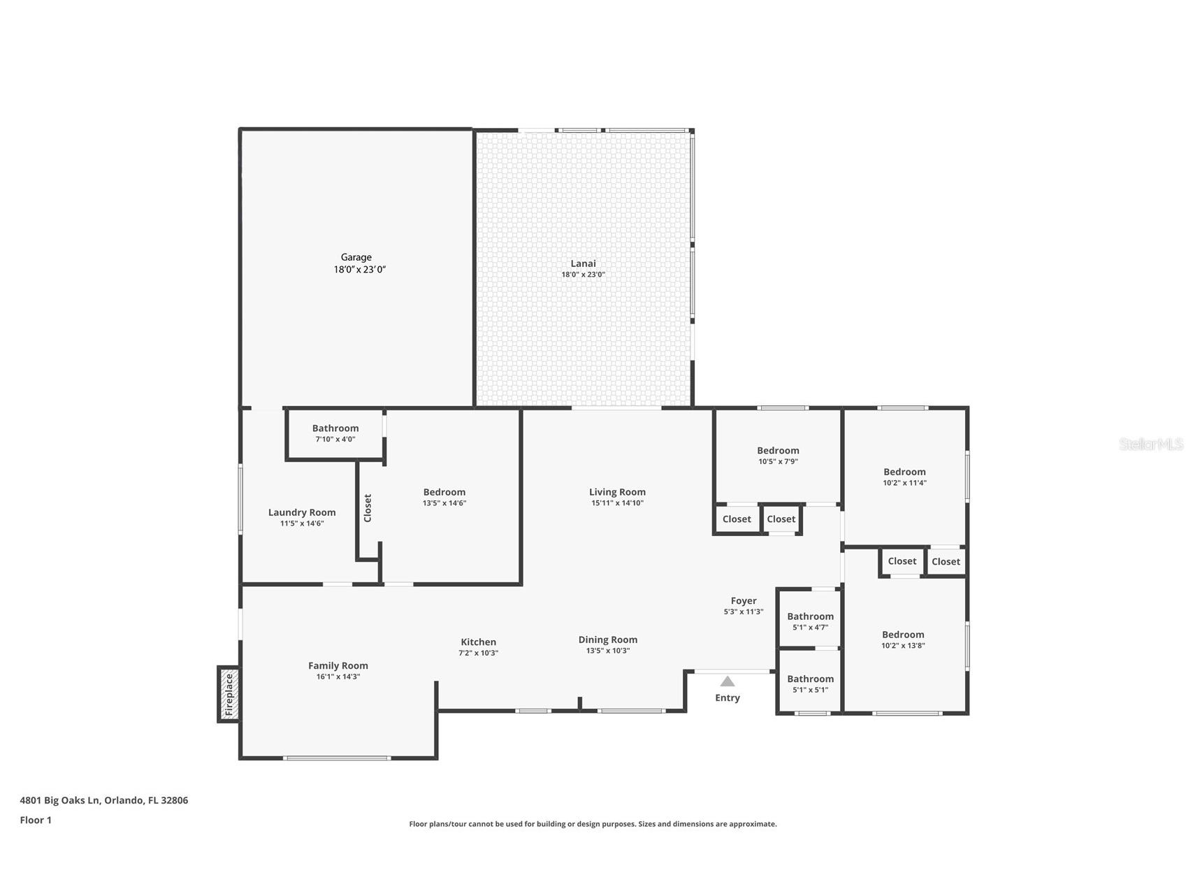 4801 Big Oaks Lane Orlando FL 32806 - LITTLE LAKE CONWAY O6399271 image9