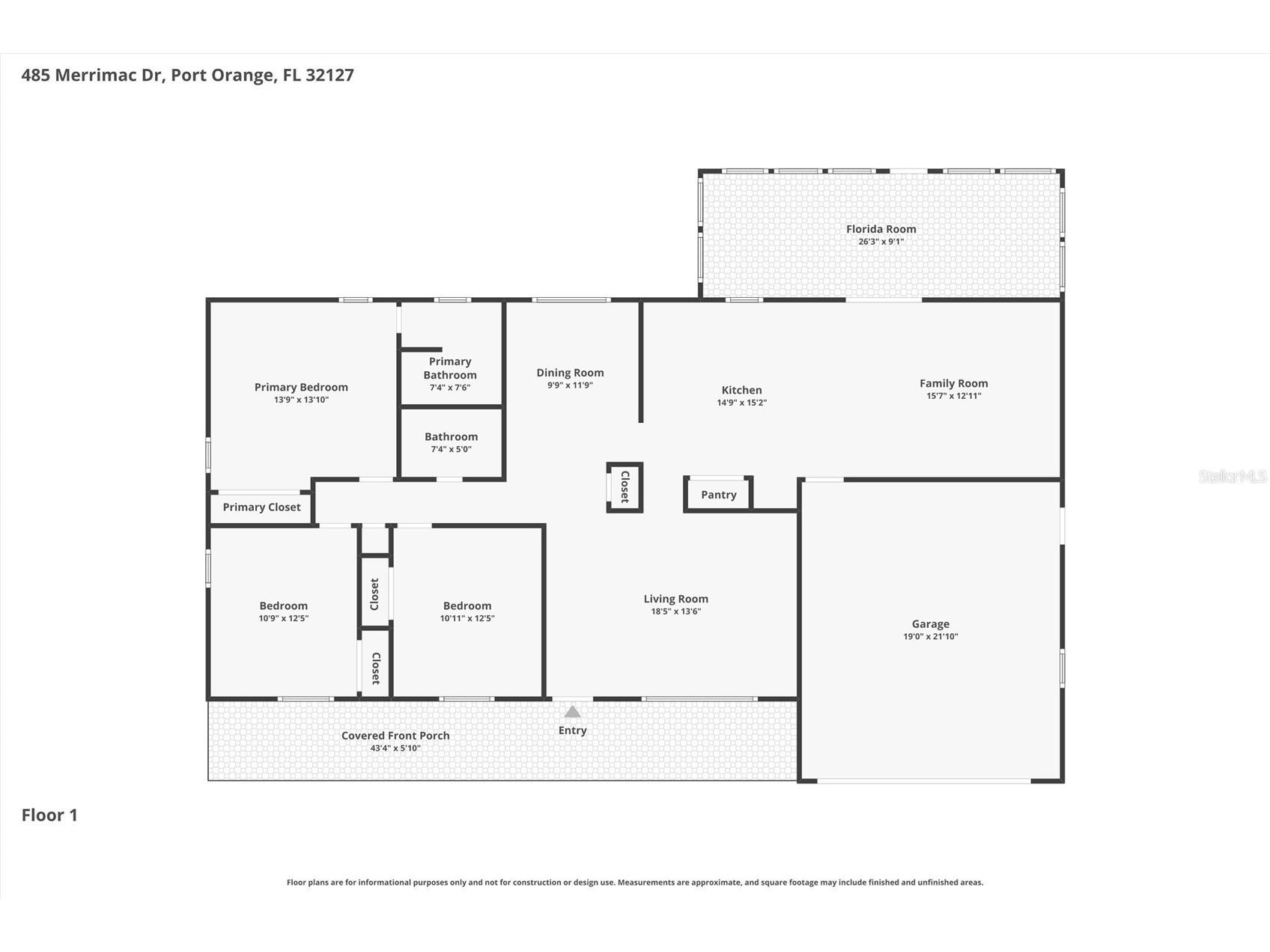 485 Merrimac Drive Port Orange FL 32127 V4949936 image53