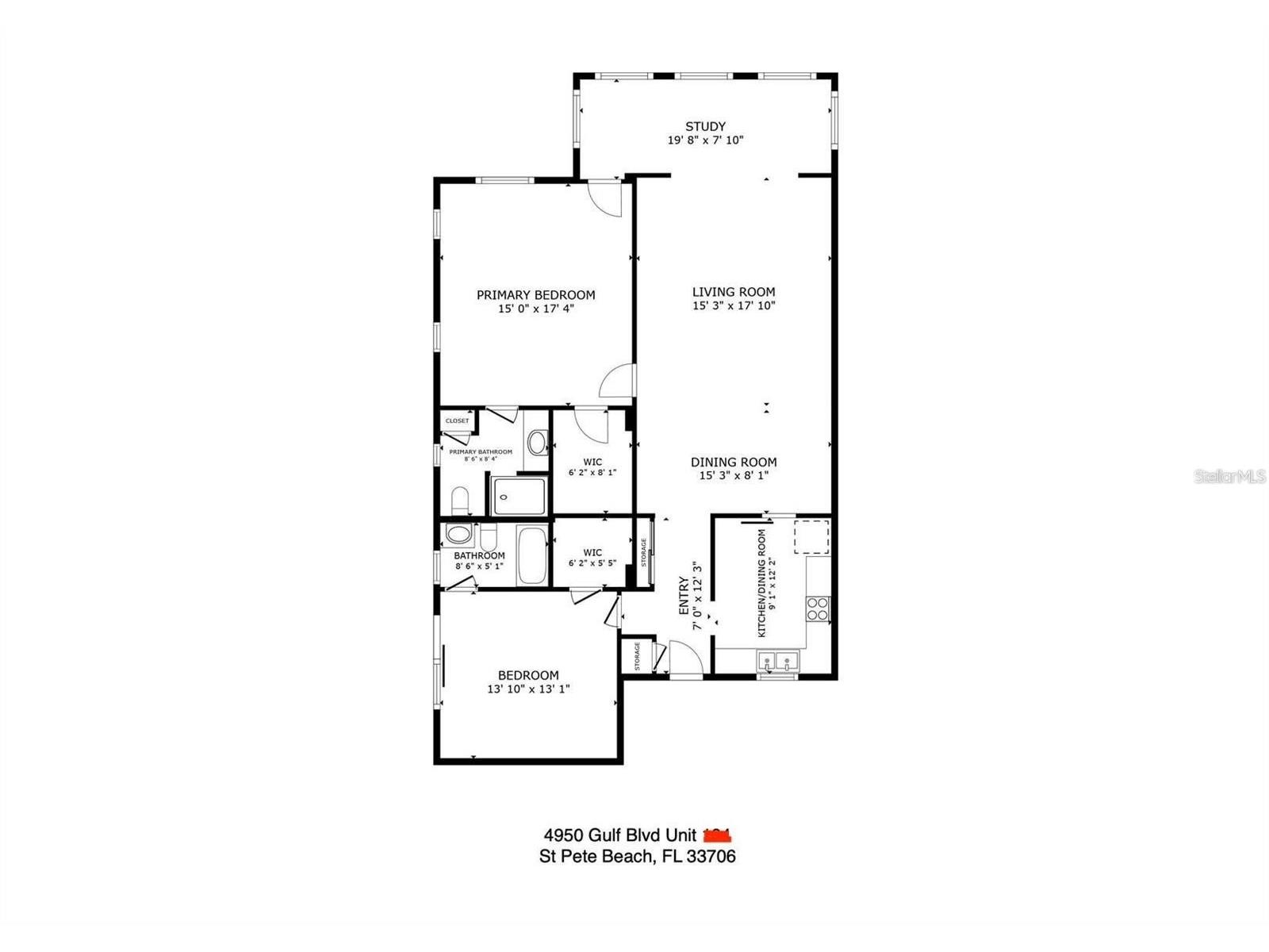 4950 Gulf Boulevard #903 Saint Pete Beach FL 33706 - GULF TB8476294 image3
