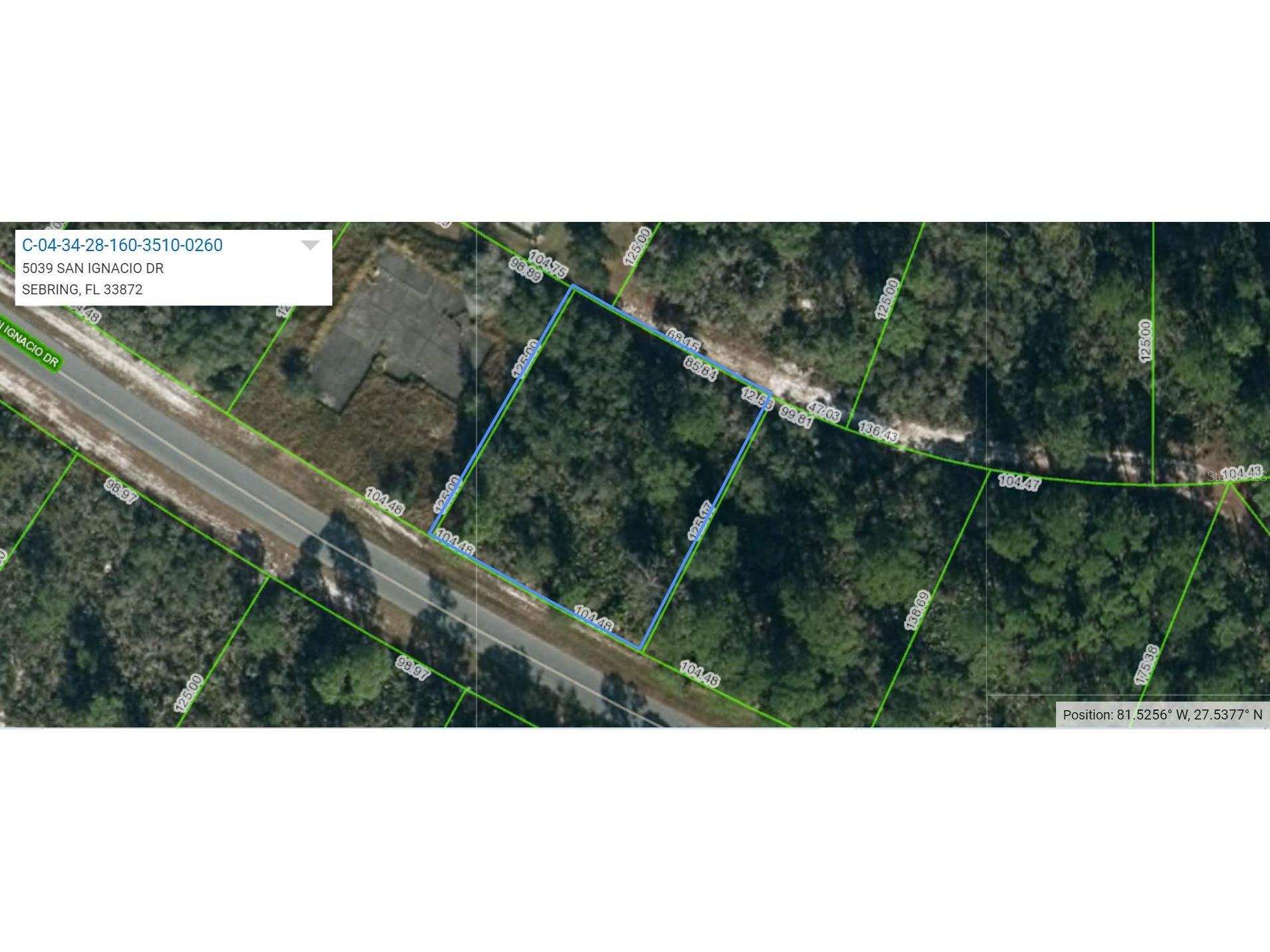 5039 San Ignacio Drive Sebring FL 33872 C7466958 image1