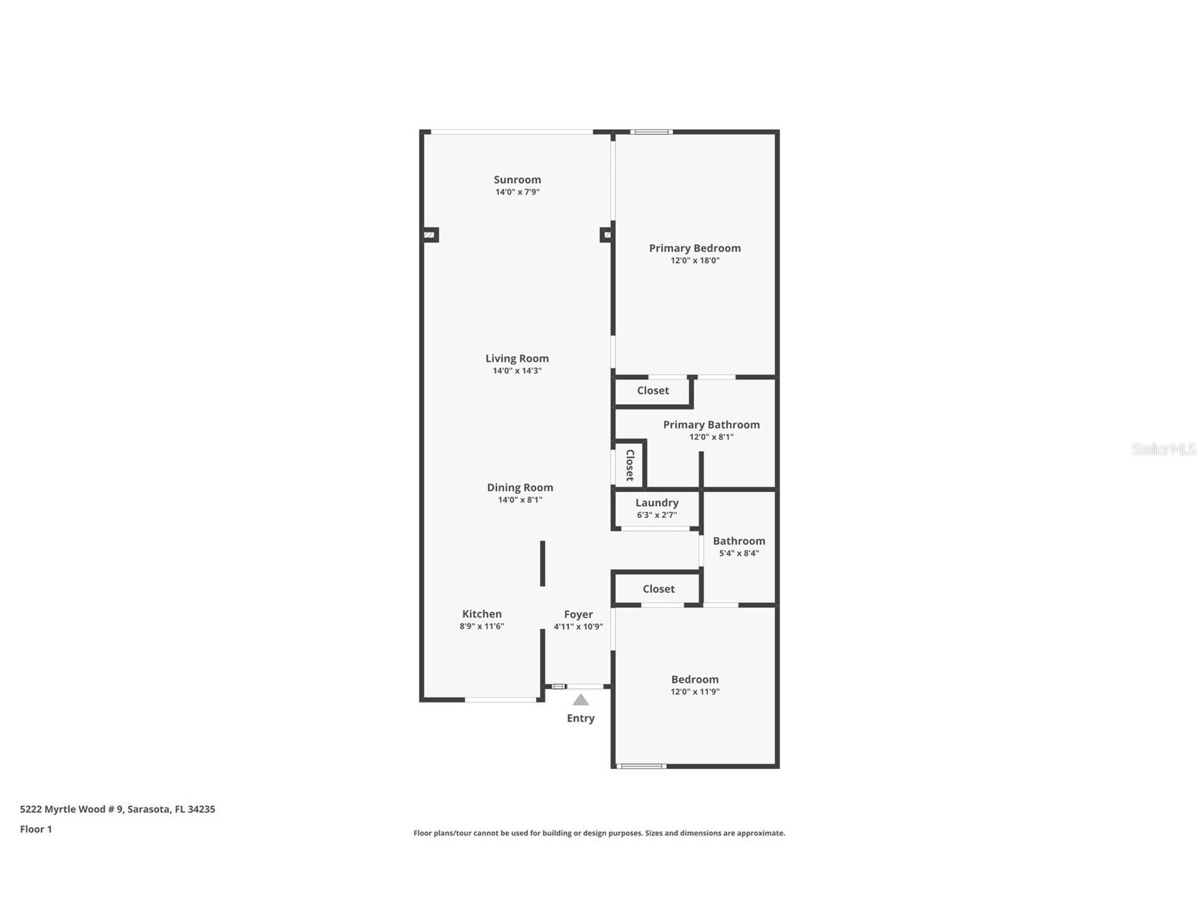 5222 Myrtle Wood #9 Sarasota FL 34235 A4680262 image73