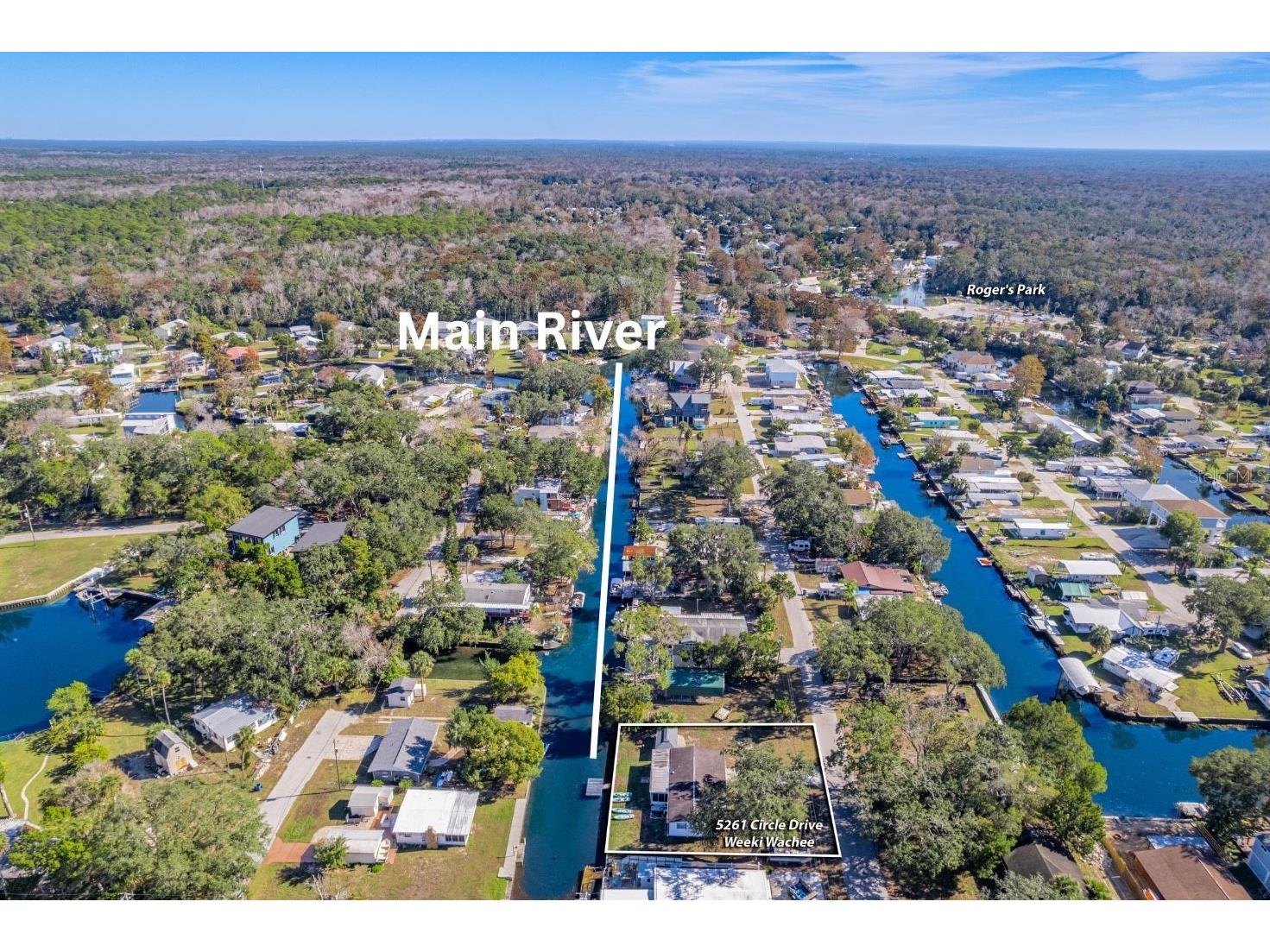 5261 Circle Drive Weeki Wachee FL 34607 - WEEKI WACHEE RIVER & GULF W7881651 image1