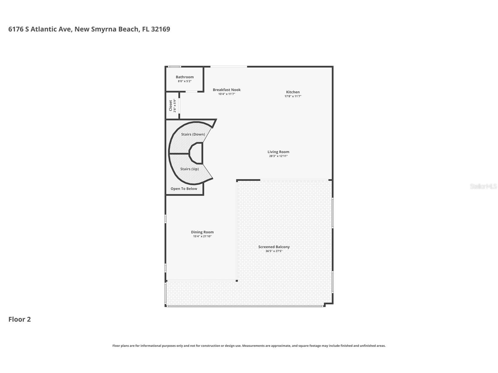 6176 S Atlantic Avenue New Smyrna Beach FL 32169 - ATLANTIC OCEAN NS1087874 image94