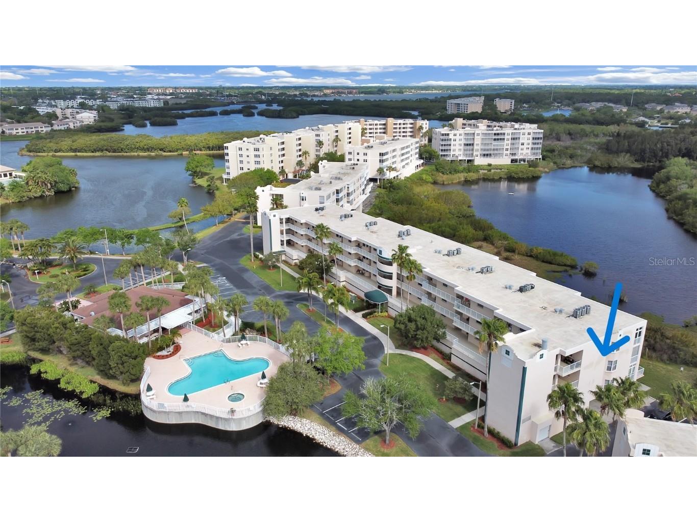 6315 Shoreline Drive #3208 Saint Petersburg FL 33708 - BLUE HERON LAKE & LONG BAYOU TB8345521 image1