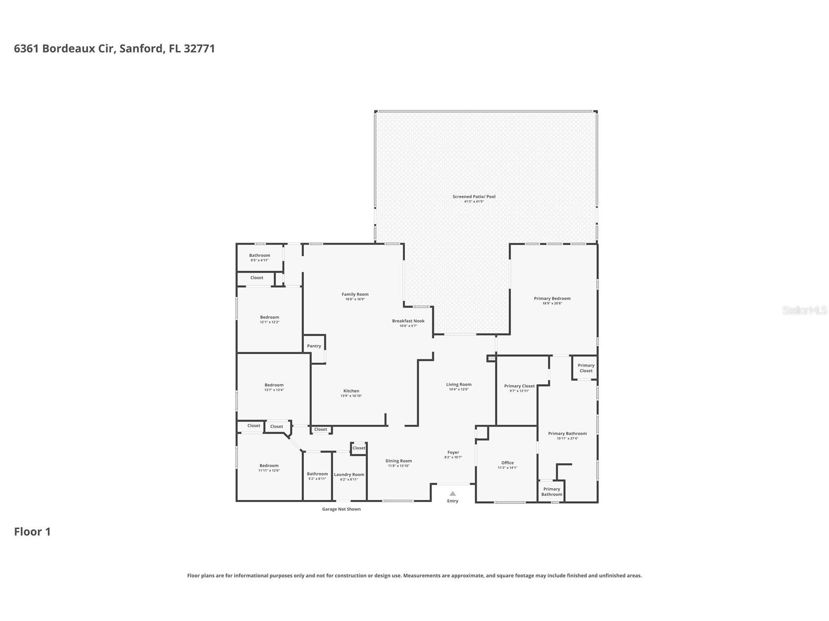 6361 Bordeaux Circle Sanford FL 32771 S5148929 image40