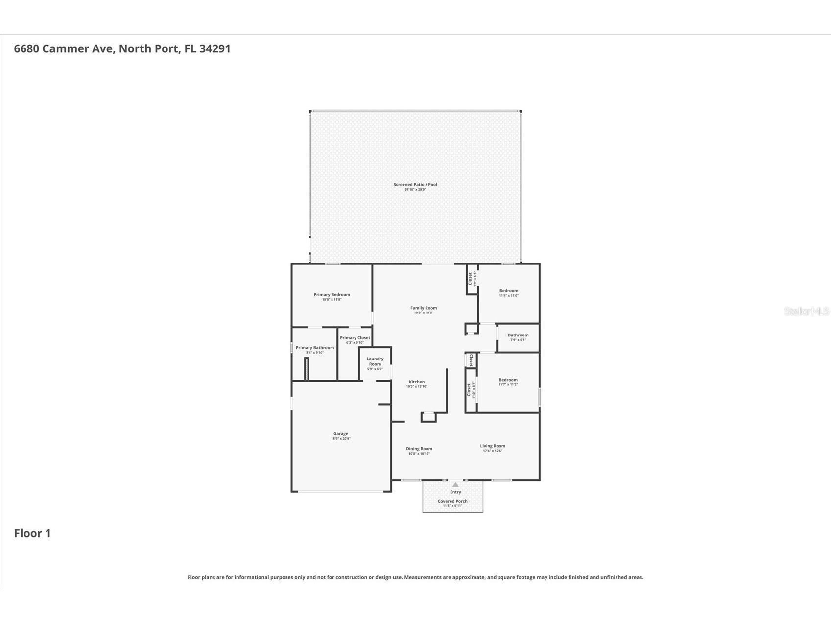 6680 Cammer Avenue North Port FL 34291 D6147059 image54