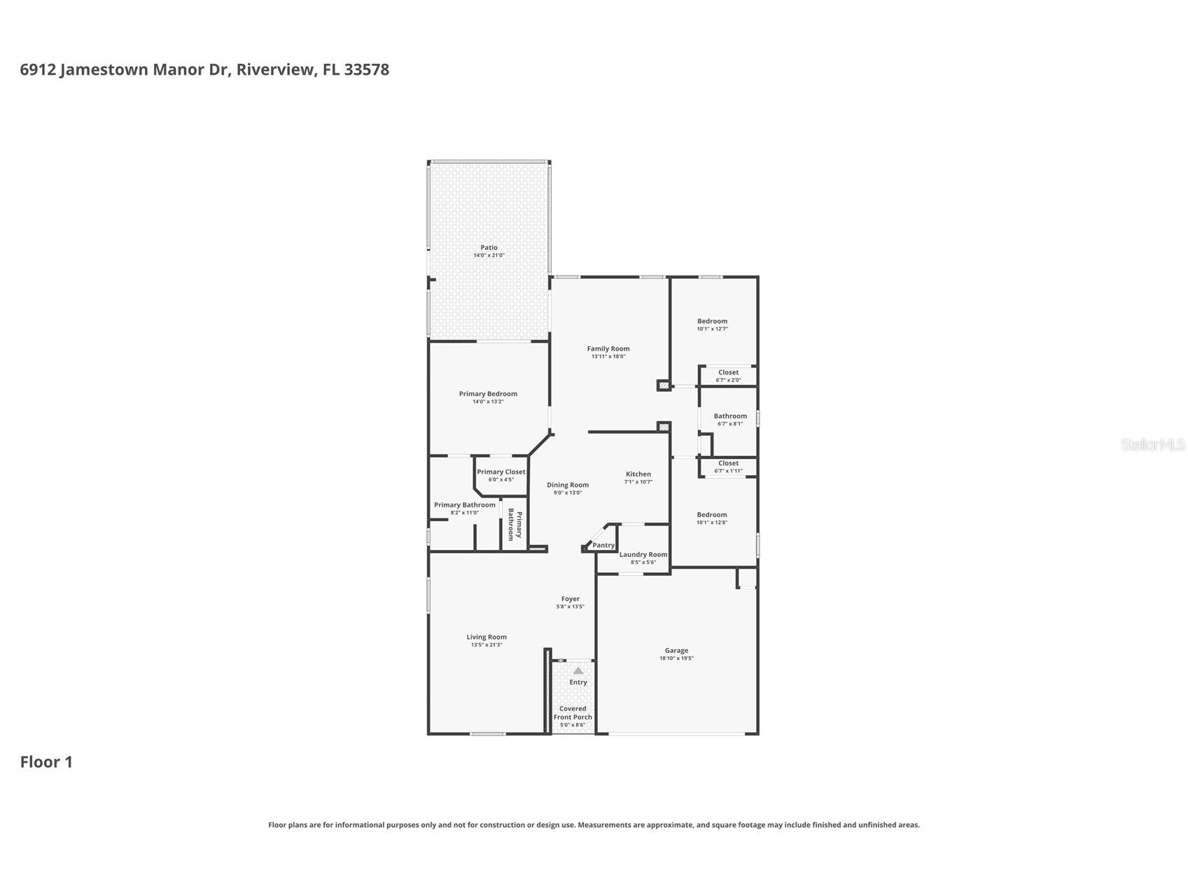 6912 Jamestown Manor Drive Riverview FL 33578 TB8507357 image2
