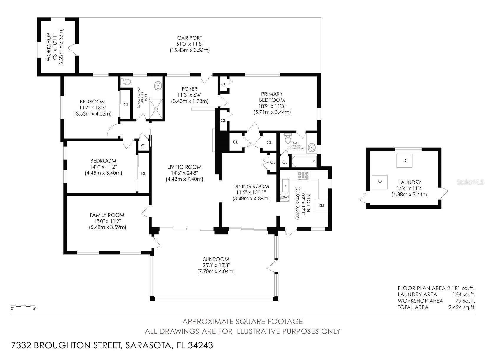 7332 Broughton Street Sarasota FL 34243 A4680663 image3