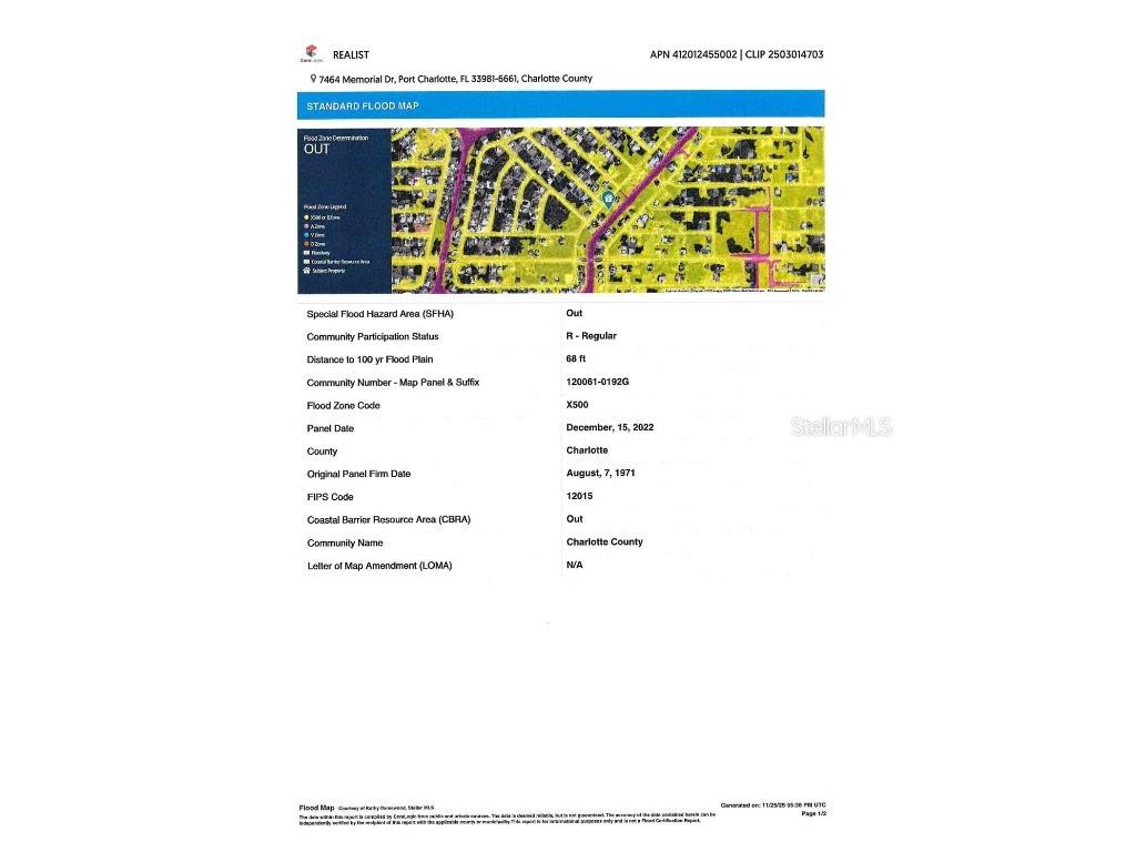 7464 & 7472 Memorial Drive Port Charlotte FL 33981 - MEMORIAL WATERWAY D6144949 image7