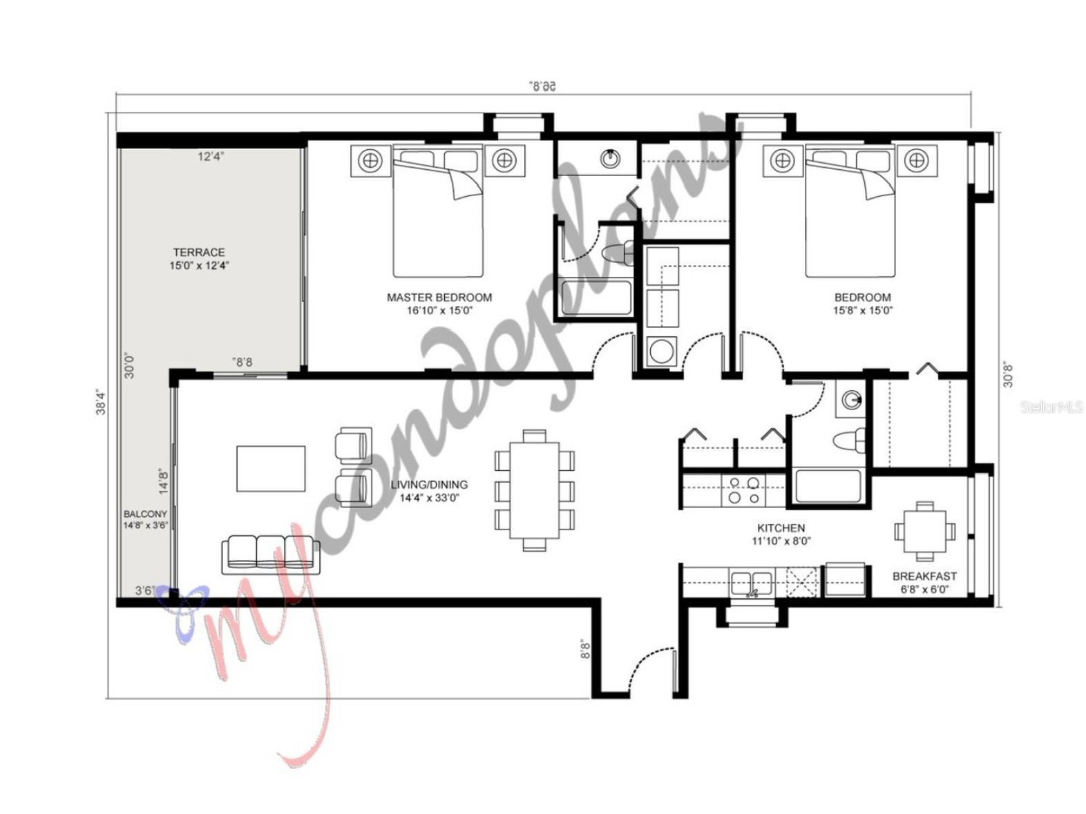 7893 Sailboat Key Boulevard S #101 South Pasadena FL 33707 - INTRCOASTAL WATER TB8504581 image6