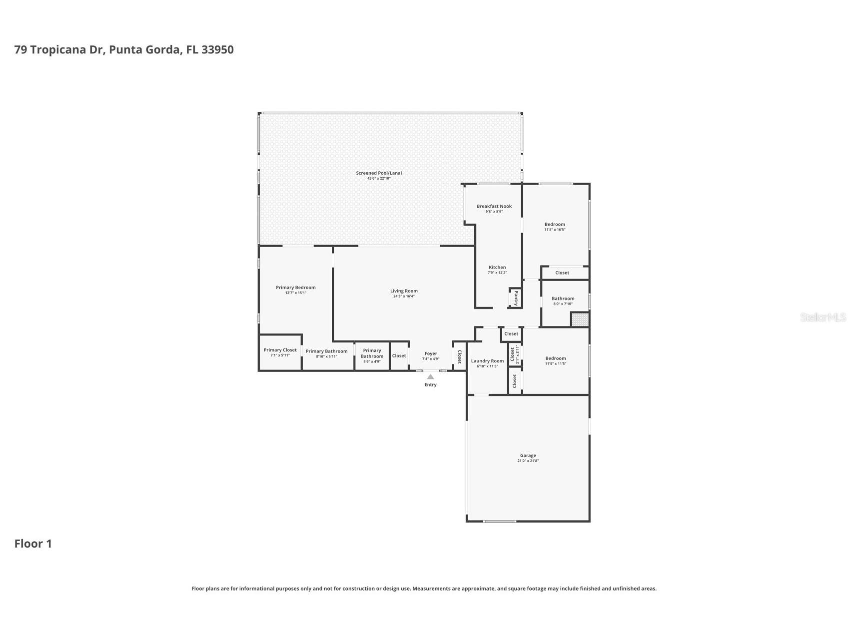 79 Tropicana Drive Punta Gorda FL 33950 - BLUE FISH LAGOON C7525142 image51