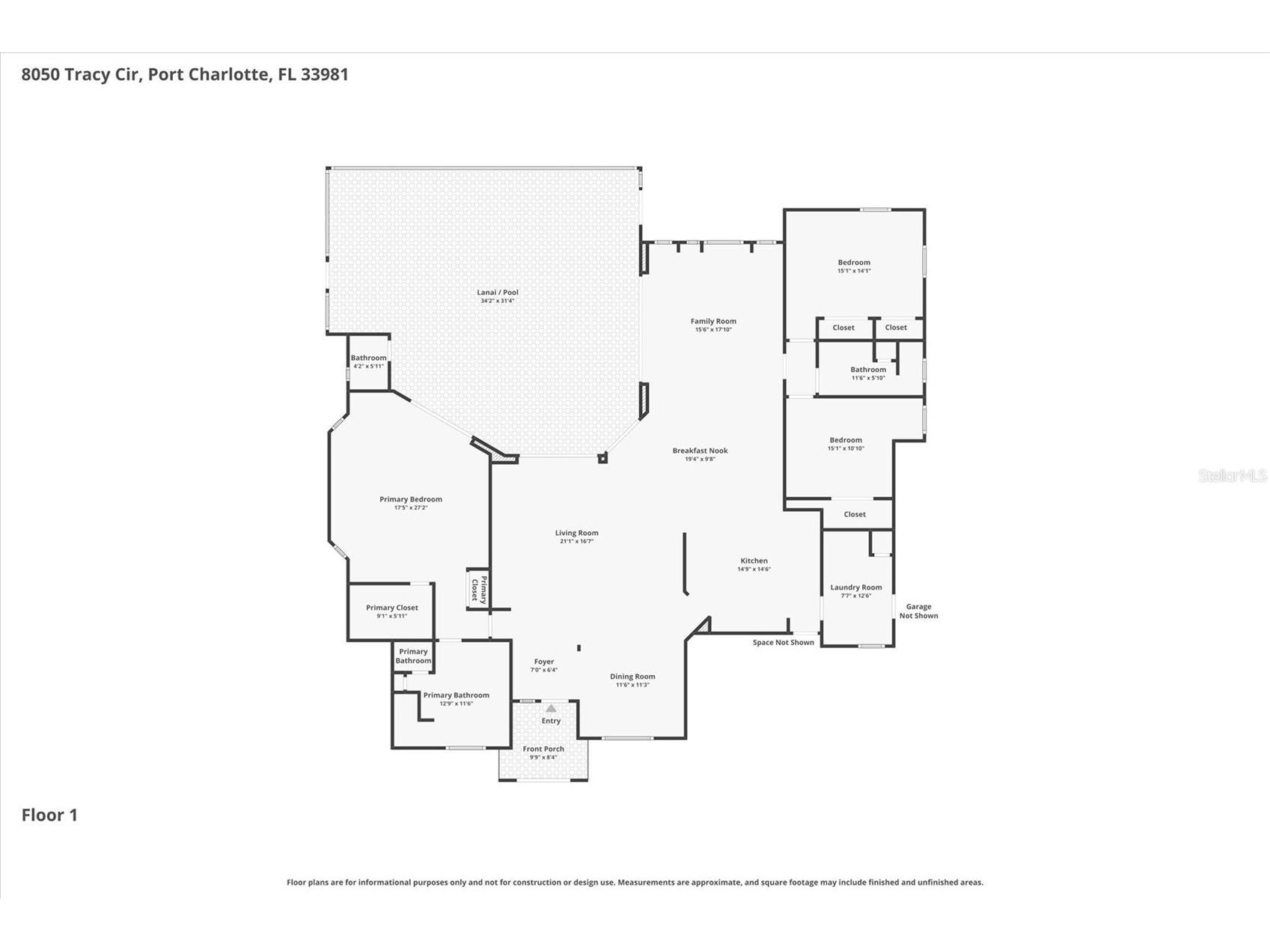 8050 Tracy Circle Port Charlotte FL 33981 - ACORN WATERWAY D6147172 image63