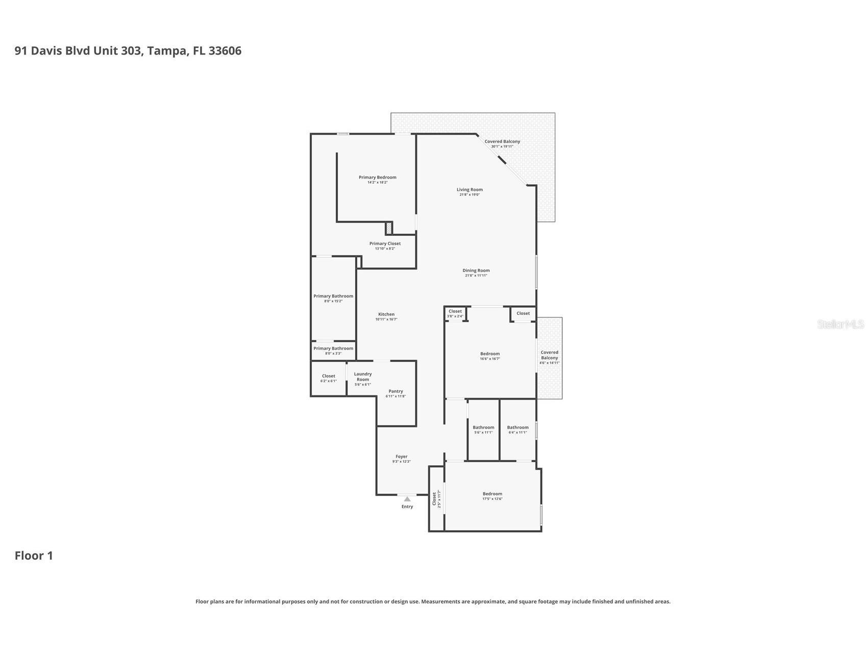 91 Davis Boulevard #303 Tampa FL 33606 TB8498356 image56