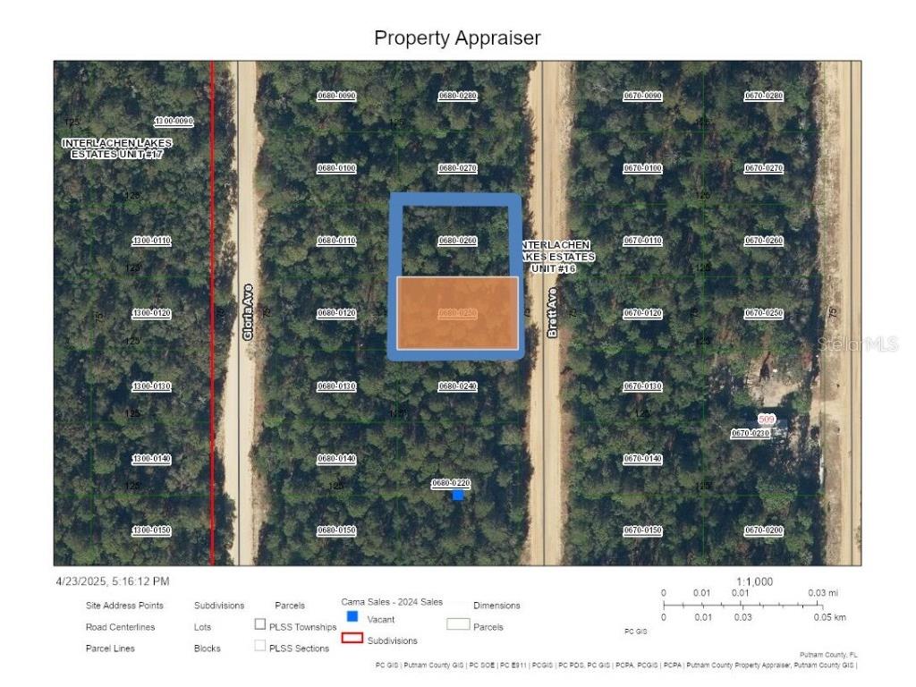 Double Lot Brett Avenue Interlachen FL 32148 A4650118 image1