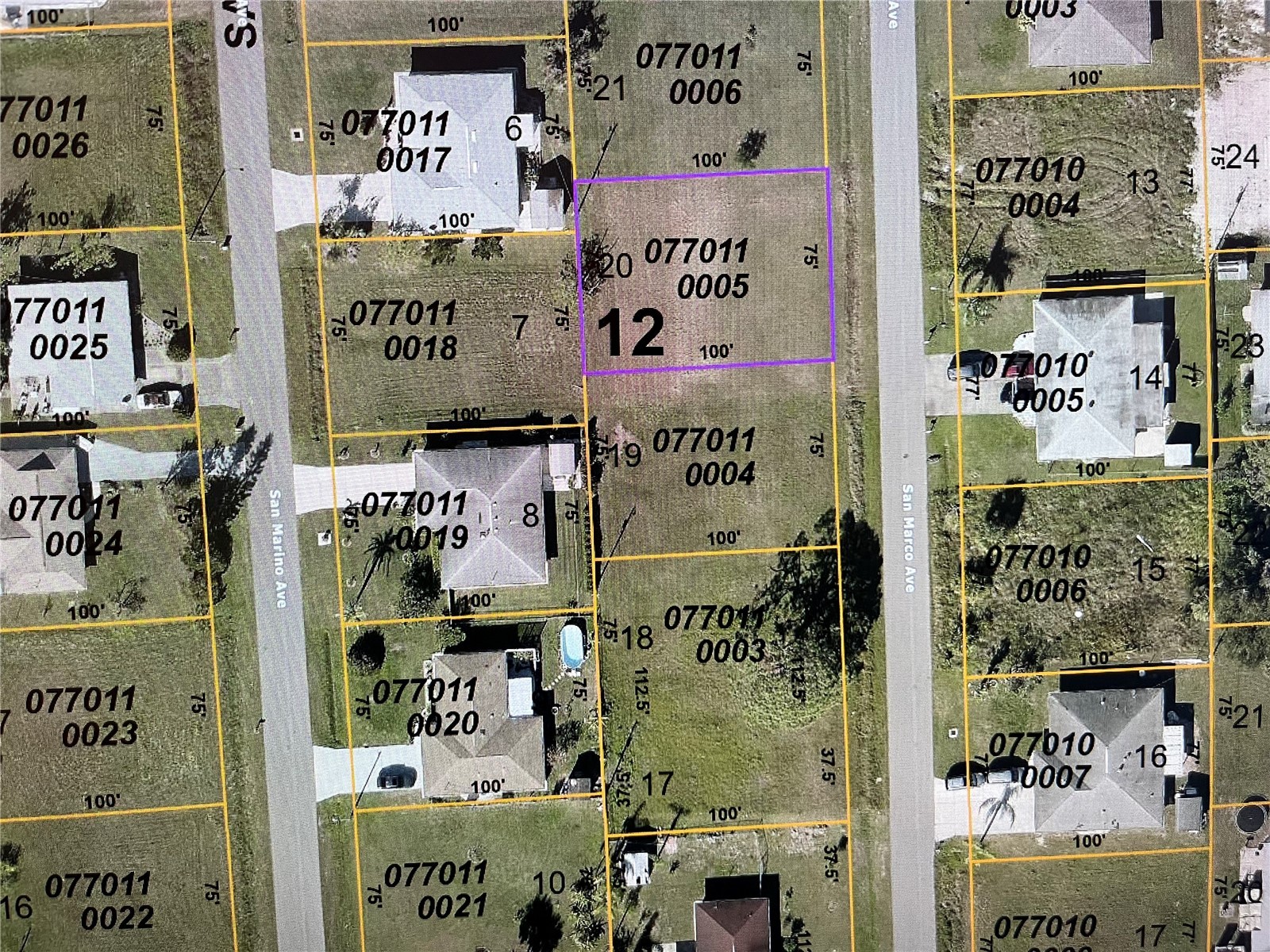 LOT 20 San Marco Avenue North Port FL 34287 N6142686 image1