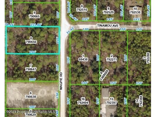 LOT 8 Magpie Road Weeki Wachee FL 34614 W7862921 image1