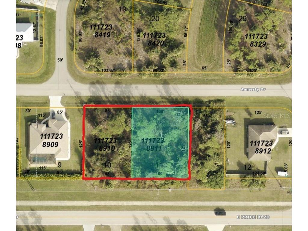 Lot 10 & 11 Amnesty Drive North Port FL 34288 A4639125 image1