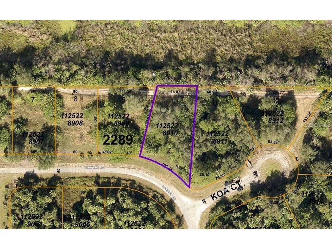 Lot 10 Langlais Drive North Port FL 34288 - SNOVER WATERWAY A4648672 image1